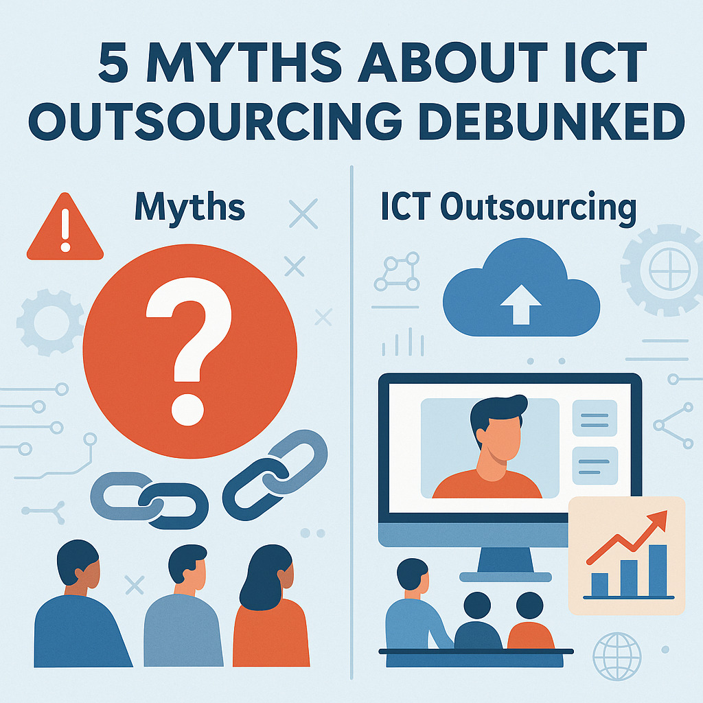 Featured image for article: 5 Mythen über IKT Outsourcing entlarvt