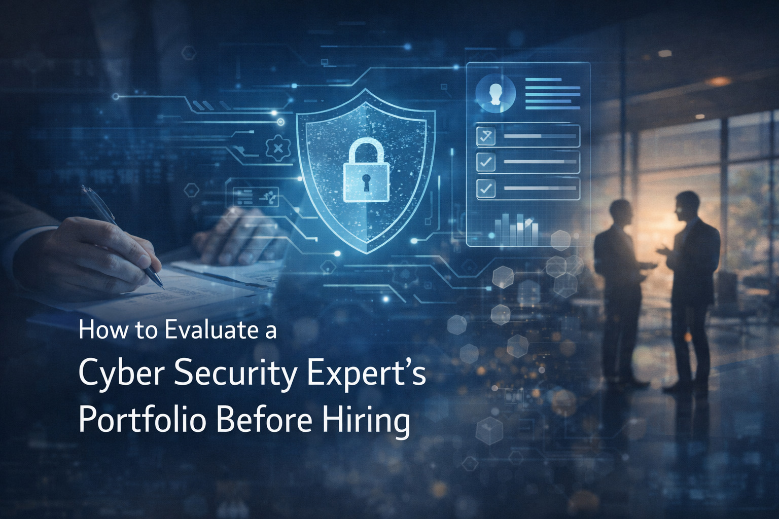 Featured image for article: How to Evaluate a Cyber Security Expert’s Portfolio Before Hiring